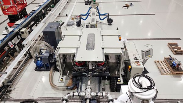 ZC-180H installed in a client's workshop in Germany